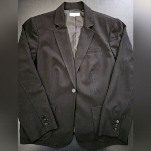 NWOT - Calvin Klein Black Dress Stretch Blazer - Size 16W